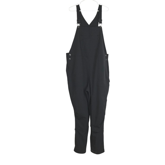 Duluth Trading Co Denim - Duluth Trading Co Black Nylon Spandex Work Utility  Overalls Women's 2X Regular